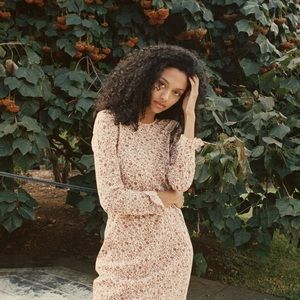 Doen Loire Long Sleeve Dress Size L NWOT